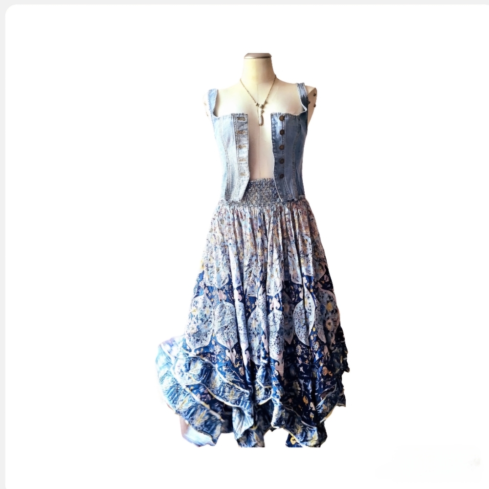 Free People Roaming Wild Skirt